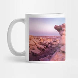 Rock Formations Bisti Badlands Mug